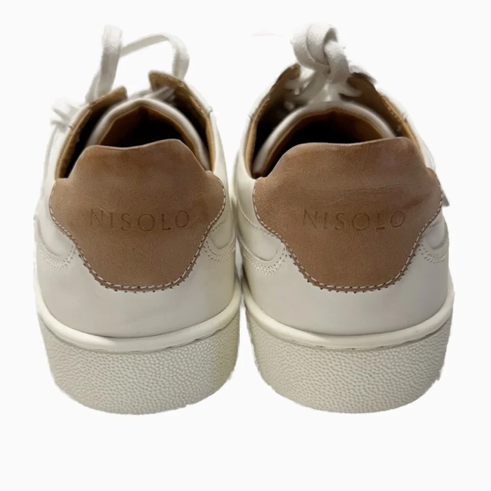 Nisolo | Bria Go To Court Sneaker In White - New With Box - Picture 6 of 12
